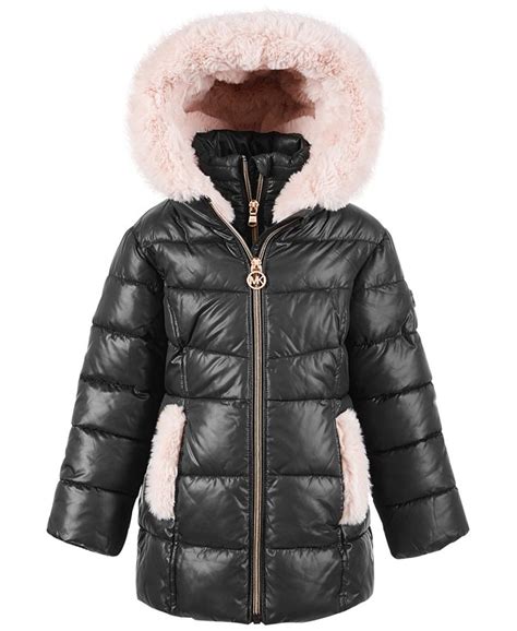 children's michael kors jacket|Michael Kors Kids: Designer Clothes For Girls .